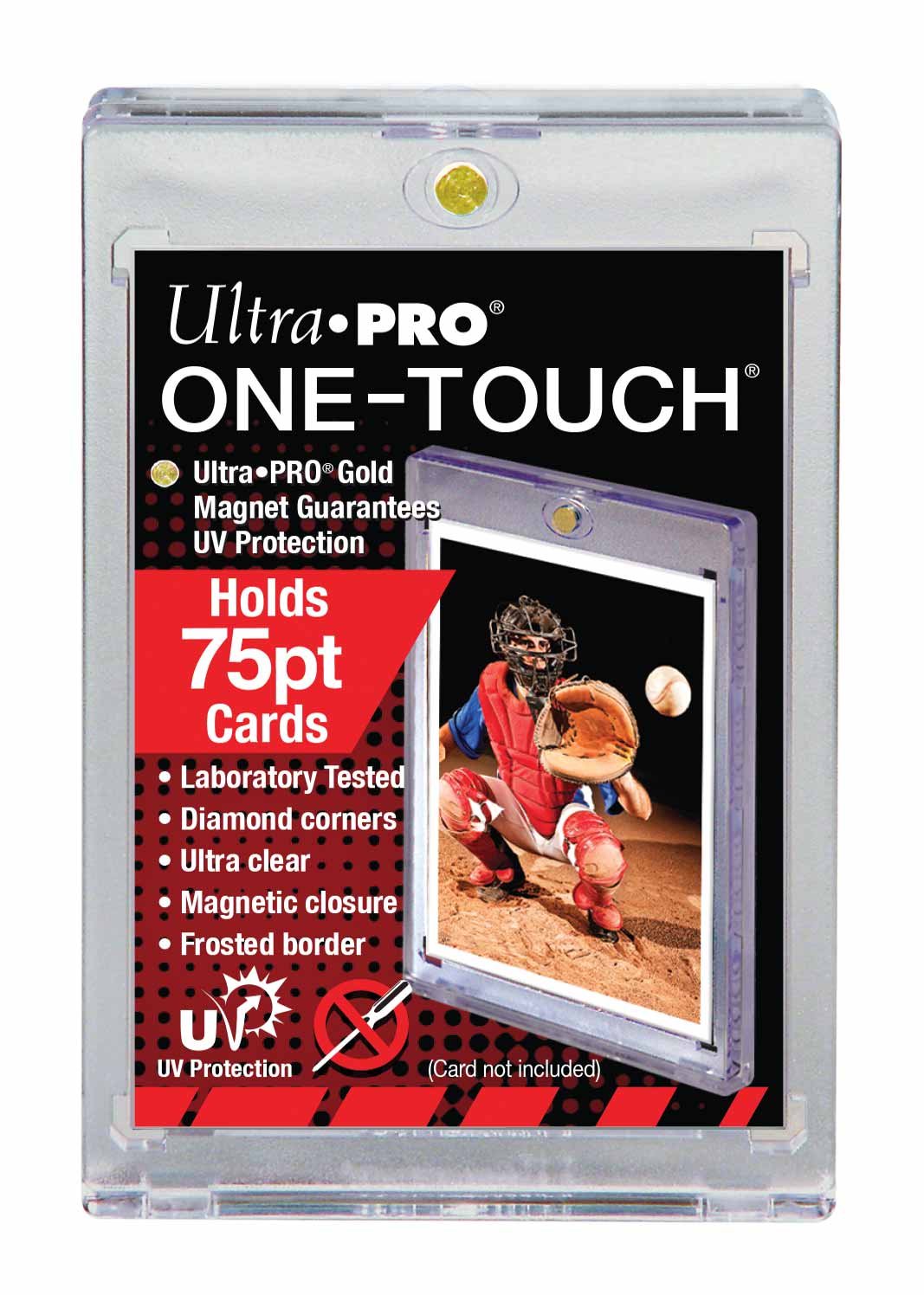 【ウルトラプロ UltraPro 収集用品】75PT ワンタッチマグネットホルダー 2mm厚用 UVカット仕様 ( 81910) One Touch Magnet Holder 75PT