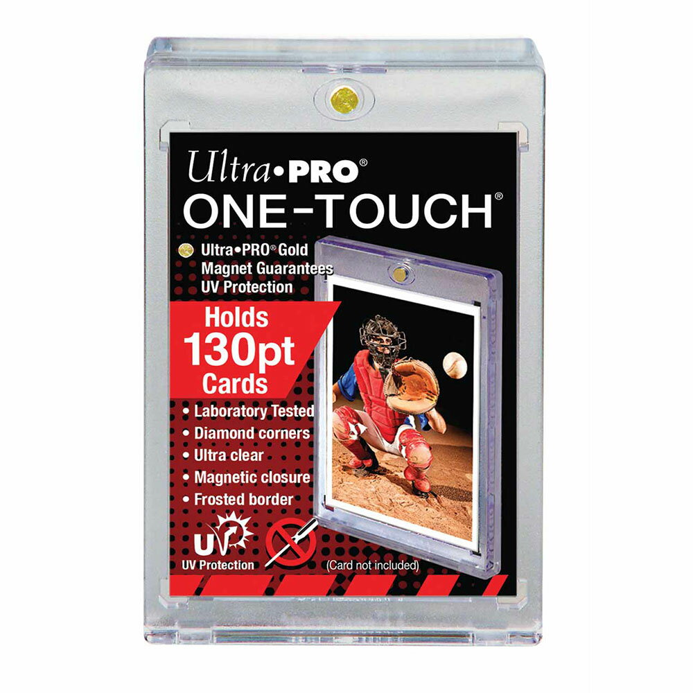 130PT ワンタッチマグネットホルダー 3.5mm厚用 UVカット仕様 トレーディングカードケース トレカ (#81721) One Touch Magnet Holder 130PT UV | Trading card storage cases