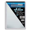 ウルトラプロ(UltraPro) トップローダー 5X7 (25枚入り) ( 81184) 5x7 Toploader Pack