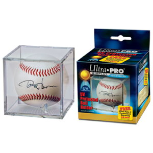【ウルトラプロ UltraPro 収集用品】サインボールケース UVカット仕様 (#81528) UV Protected Baseball Holder