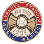 【ニューヨーク ヤンキース】 1936ワールドシリーズ優勝記念ロゴパッチ (New York Yankees) (MLB) (メジャーリーグベースボール) (World Series)