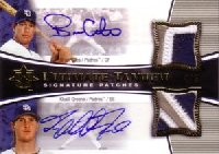 Brian Giles/Khalil Greene　2006 Ultimate Collection Ultimate Tandem Signature Patch 5枚限定！