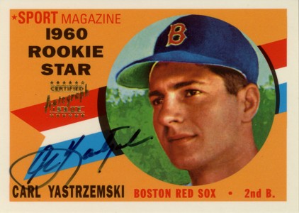 カール・ヤストムレスキー　Carl Yastrzemski 1998 Topps Stars Rookie Reprints Autographs