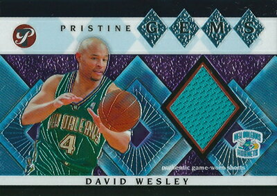 デイビッド ウェズリー NBAカード 2003/04 Topps Pristine Gems Relics / David Wesley