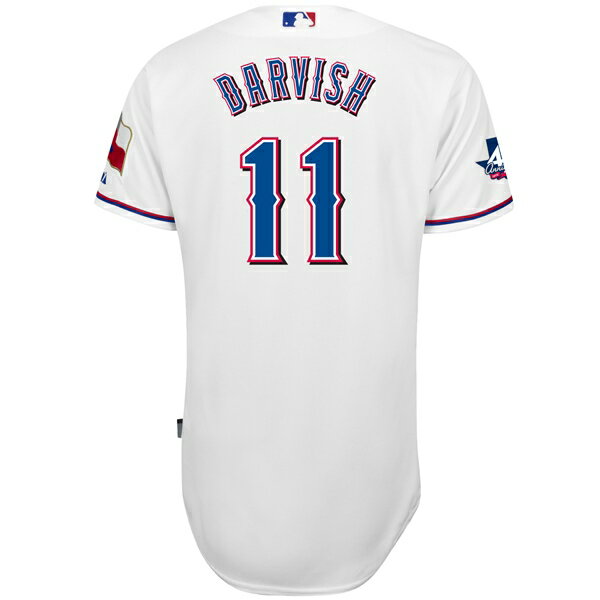 【送料無料】 ダルビッシュ 有 Cool Base Authentic Jersey オーセンティックジャージ (レンジャーズ/ホーム/#11) Yu Darvish ★3/20入荷！ サイズ44