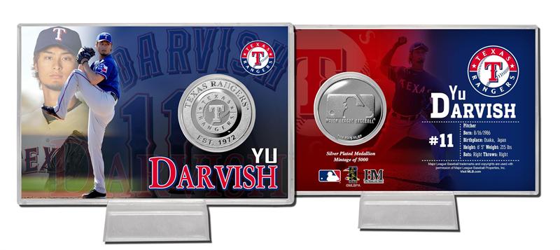 The Highland Mint (ハイランドミント) ダルビッシュ有 2012 スプリング・トレーニング シルバーコインカード Yu Darvish Spring Treining Silver Coin Card ★5/28入荷！