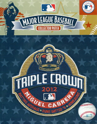 MLB 2012 ミゲル・カブレラ 三冠王記念ロゴパッチ / 2012 Miguel Cabrera Triple Crown Logo Patch