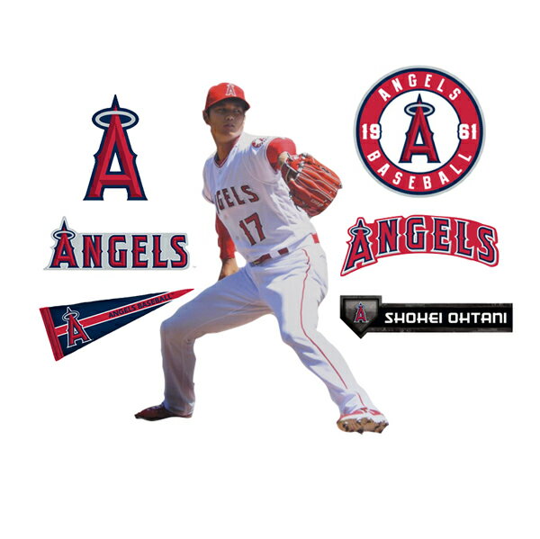 大谷翔平 Fathead ステッカーシート ピッチング / Shohei Ohtani Fathead Pitching Teammate wall decals　7/16入荷