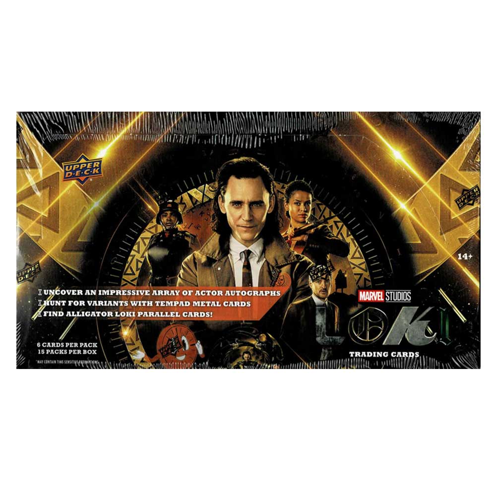 楽天カードファナティックMCUテレビドラマシリーズ 『ロキ』 シーズン1 / 2023 Upper Deck Marvel Studios Loki Season 1 Trading Cards Box 9/8発売