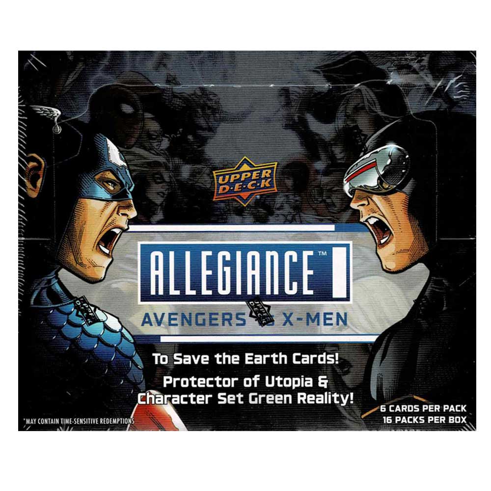 2023 Upper Deck Marvel Allegiance Avengers vs X-Men Trading Cards Box 9/21発売！