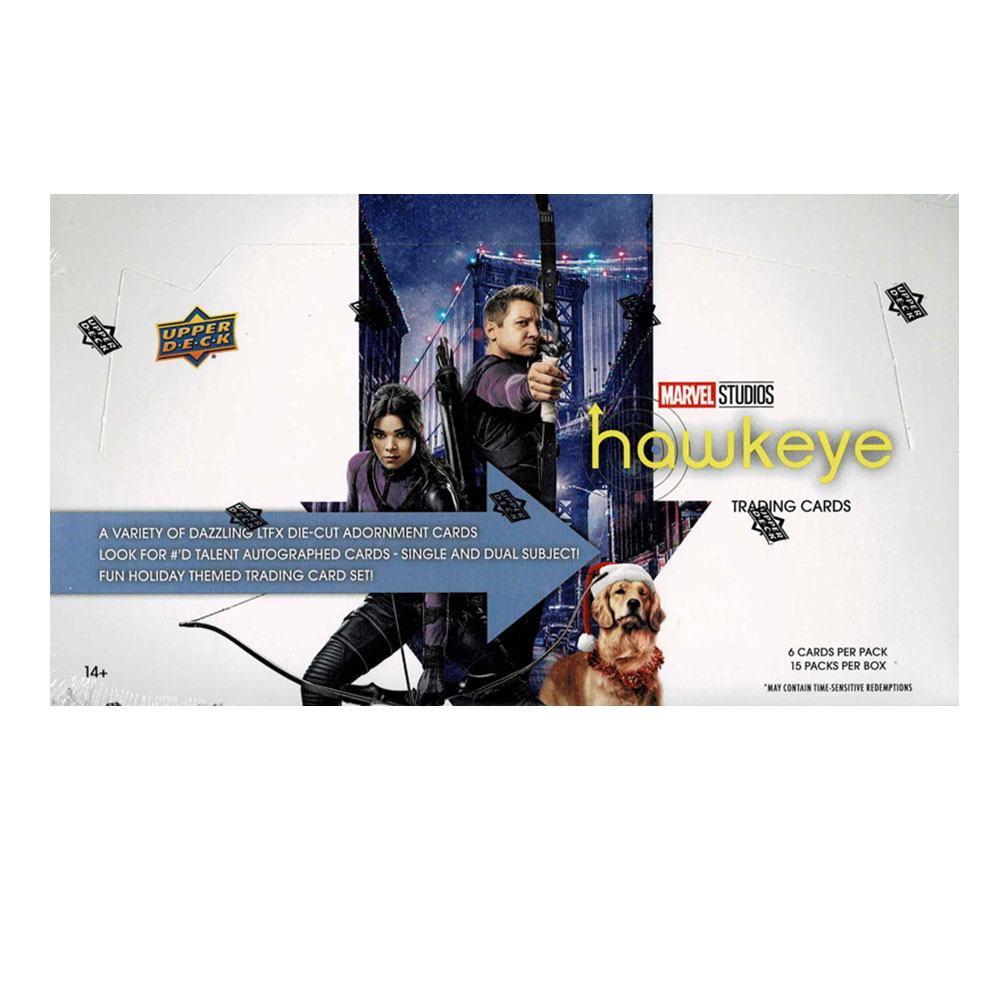 MCUテレビドラマシリーズ 『ホークアイ』 / 2023 Upper Deck Marvel Studios Hawkeye Trading Cards Box 11/2発売！