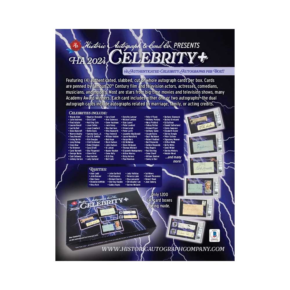 �ڥ����롪��2024 Historic Autograph Celebrity+ Box 7/2����