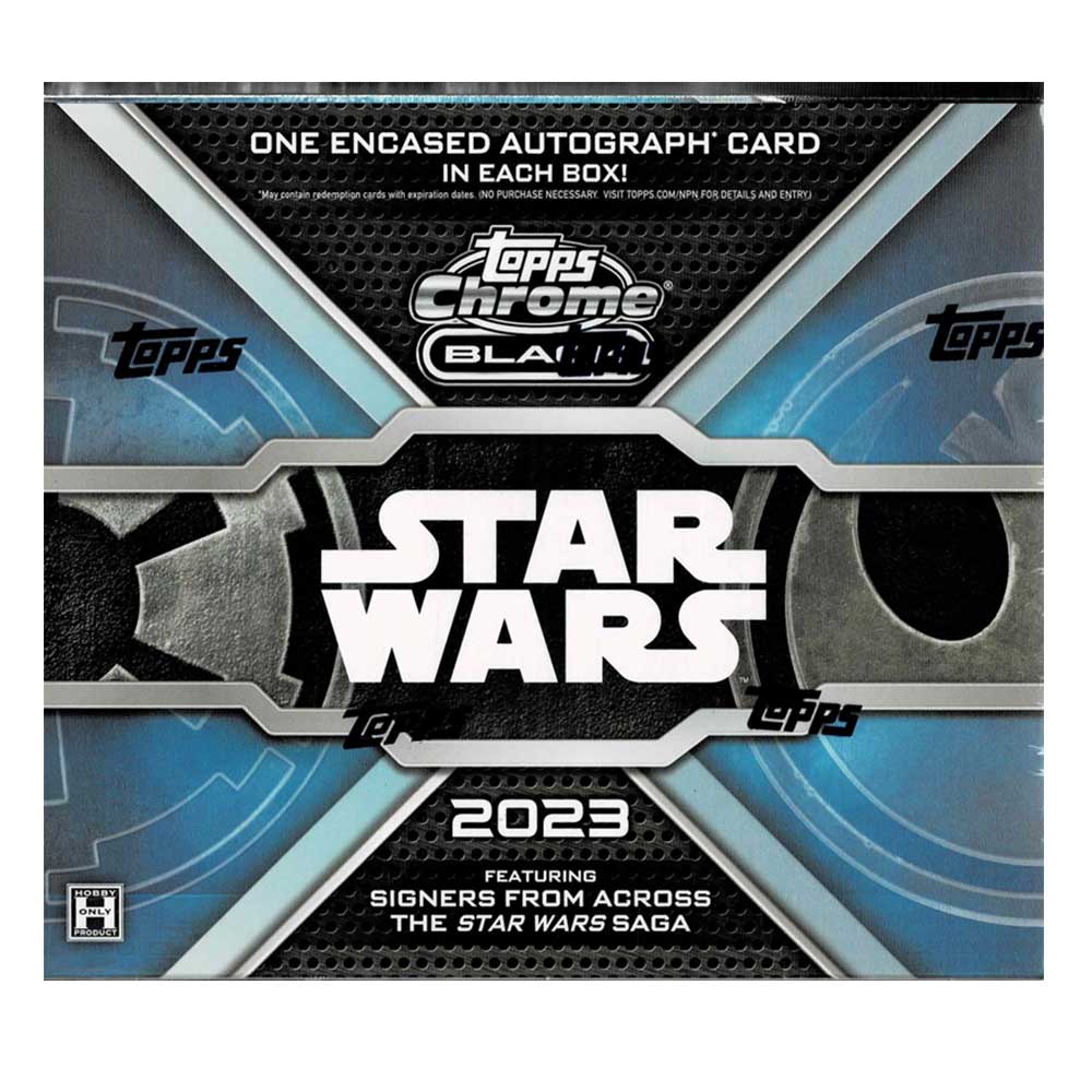 スター ウォーズ 2023 Topps Star Wars Chrome Black Box 10/27入荷！