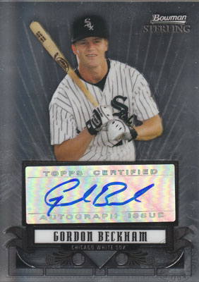 トレーディングカード・テレカ, トレーディングカード MLB 2008 Topps Bowman Sterling Prospects Autograph Gordon Beckham