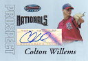 【コルトン ウィレムス】MLB 2007 Bowman's Best Prospect Autographs (Colton Willems) (直筆サインカード)