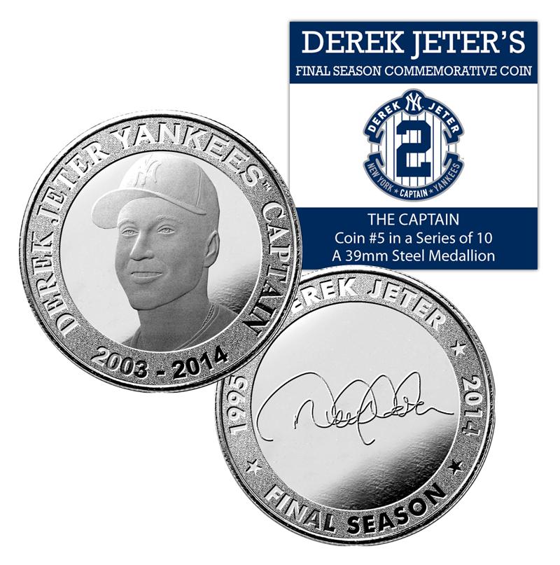 ()The Highland Mint (ϥɥߥ) ǥ쥯 եʥ륷󥳥 #5 (Derek Jeter Final Season The Captain Coin)