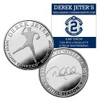 (セール)The Highland Mint (ハイランドミント) デレク・ジーター ファイナルシーズンコイン #6 (Derek Jeter Final Season Jump Throw Coin)