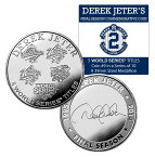 (セール)The Highland Mint (ハイランドミント) デレク・ジーター ファイナルシーズンコイン #9 (Derek Jeter Final Season 5 World Series Titles Coin)