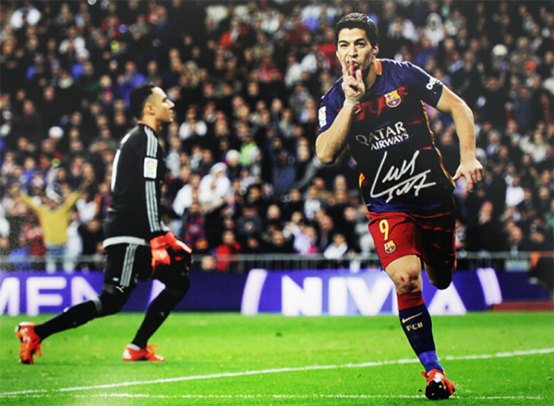 60 Off ルイス スアレス 直筆サインフォト Fc バルセロナ エル クラシコ ゴール Luis Suarez Signed Barcelona Photo El Clasico Goal Vs Real Madrid 5 8再入荷 正規激安 Downloadingmymind Com