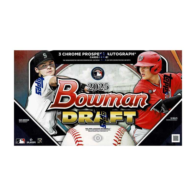 MLB 2025 Topps Bowman Draft Baseball Hobby Box 1/17入荷