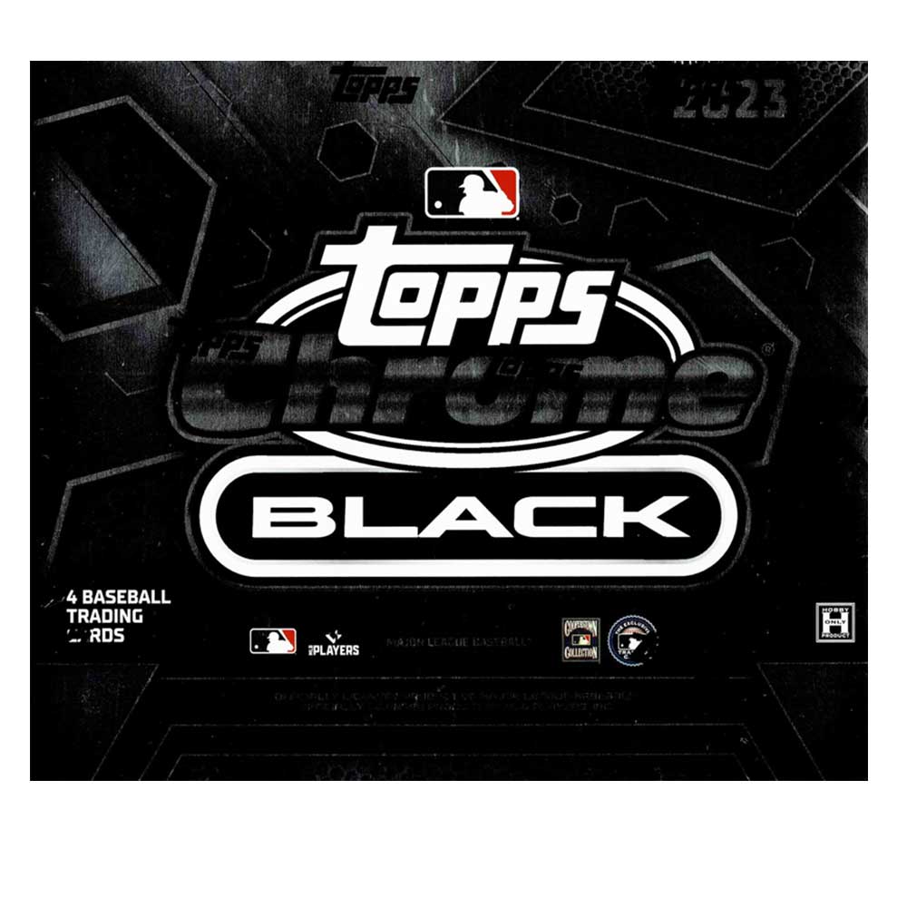 MLB2023ToppsChromeBlackBaseballBox12/15١