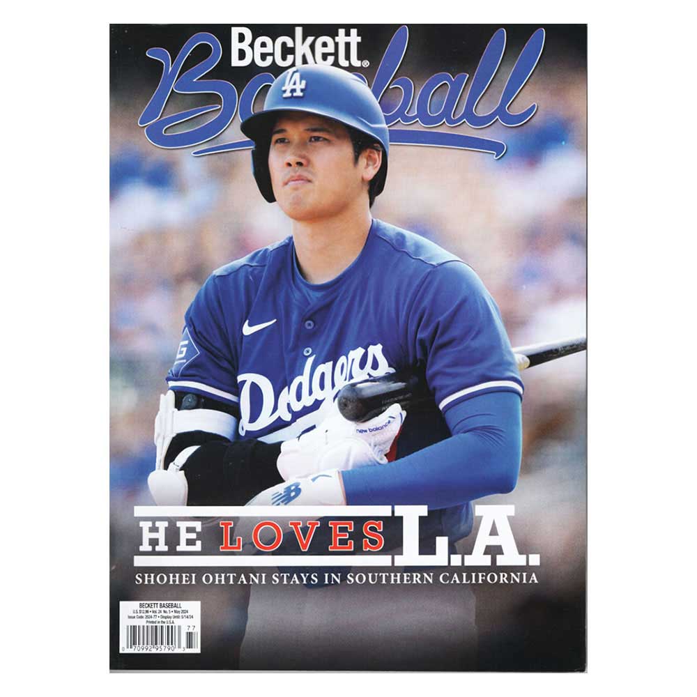  MLB Beckett Plus #218 2024年 5月号　4/8入荷！！