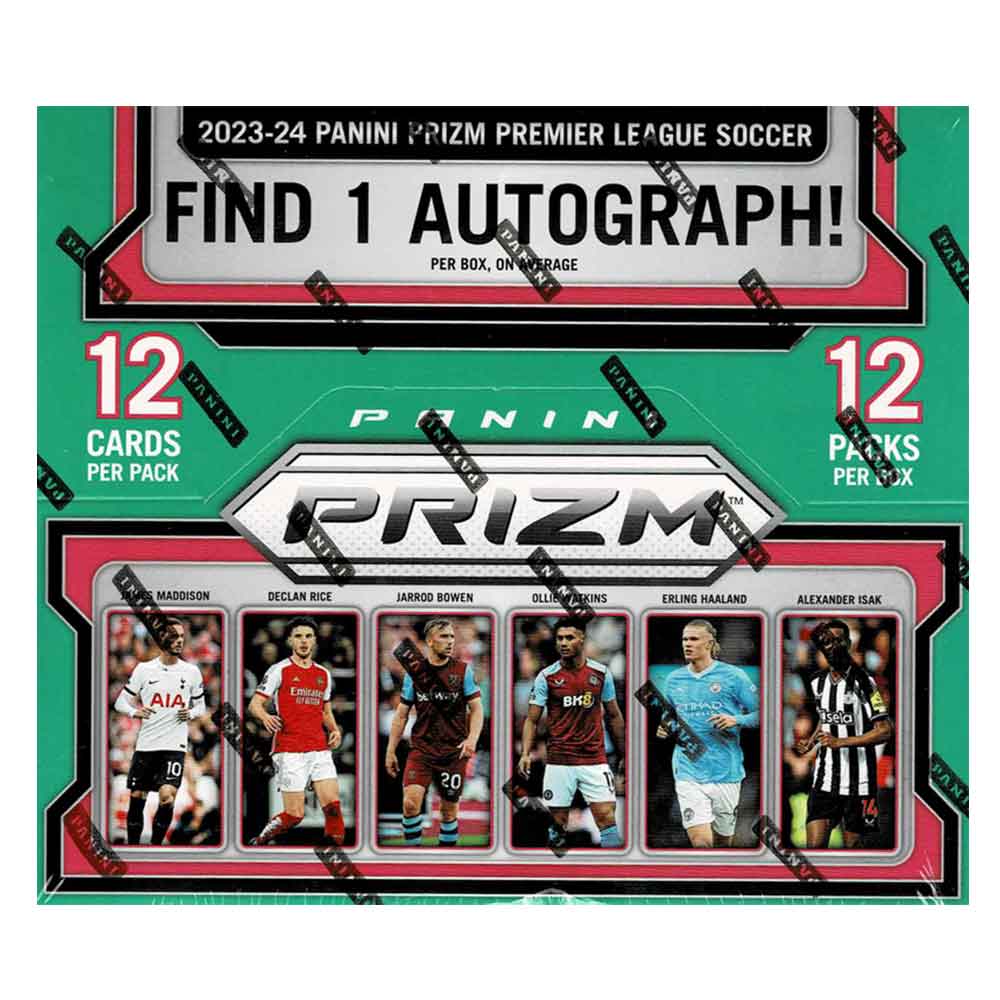 2023-24 Panini Prizm Premier League Soccer Hobby Box 2/15����