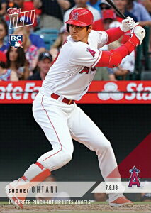 大谷翔平 #432 復帰後初代打決勝ホームラン記念 カード - Shohei Ohtani - 07/08/2018 Topps Now Card 7/25入荷！