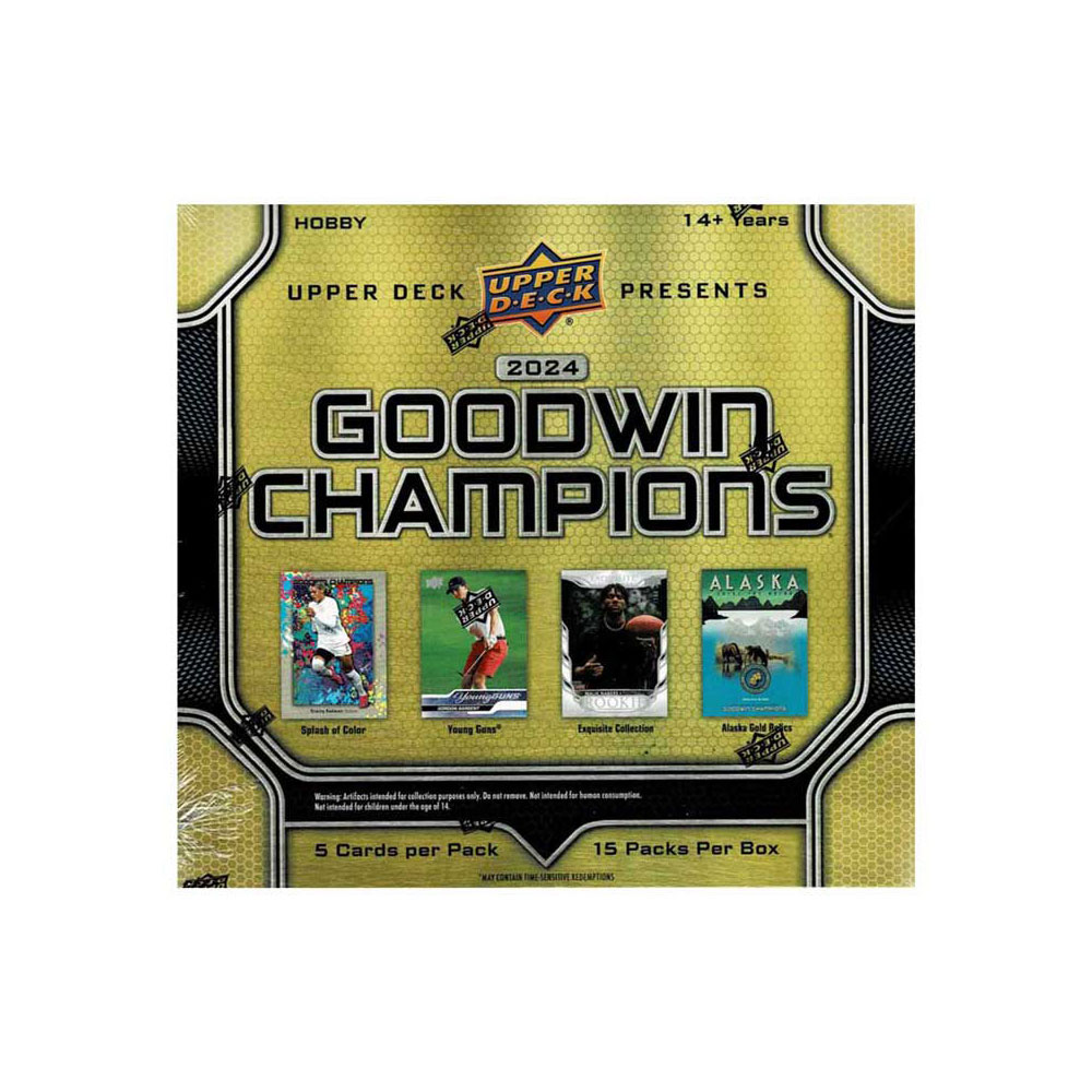 2024 Upper Deck Goodwin Champions Trading Cards Box 1/23発売！Michael Jordan、Tiger Woods、C.J. Stroud、Ethan Holliday 直筆サインカードラインナップ！！