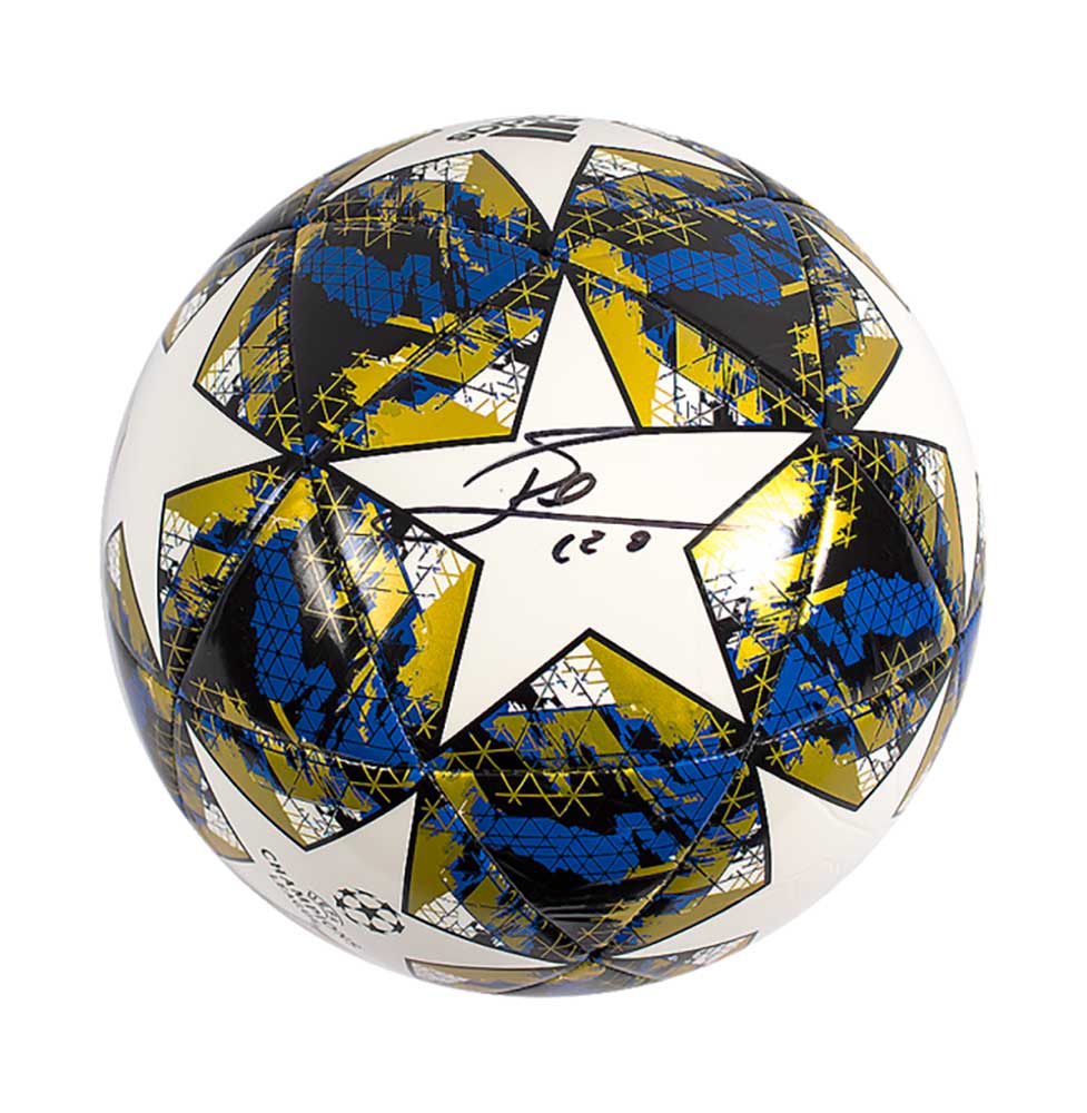 リオネル・メッシ 直筆サイン入りサッカーボール （Lionel Messi Official Signed 2019-20 UEFA Champions League Football）