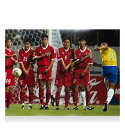 ロベルト・カルロス 直筆サインフォト ブラジル代表 2002 FIFA ワールドカップ ゴール vs チャイナ (Roberto Carlos Signed Brazil Photo: 2002 FIFA World Cup Goal vs China)