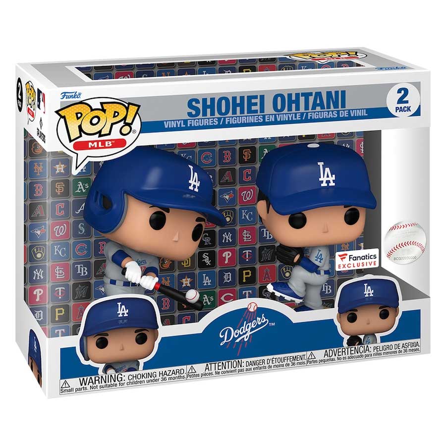 ե󥳥ݥåסëʿ(ɥ㡼MLB2Υåȥե奢/ShoheiOhtaniLosAngelesDodgersFunkoFanaticsExclusiveTwo-PackPOP!VinylFigureSet10/30١