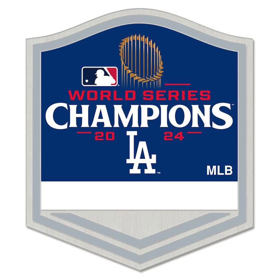 Rakuten - ロサンゼルス・ドジャース 2024 ワールドシリーズ チャンピオンズ コレクターピン / Los Angeles Dodgers WinCraft 2024 World Series Champions Collector Pin
