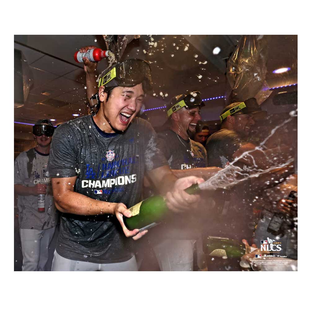 Rakuten - 大谷翔平 2024 NLCSチャンピオン 8x10 フォト/Shohei Ohtani Los Angeles Dodgers Unsigned 2024 NLCS Celebration Photograph 12/20入荷！