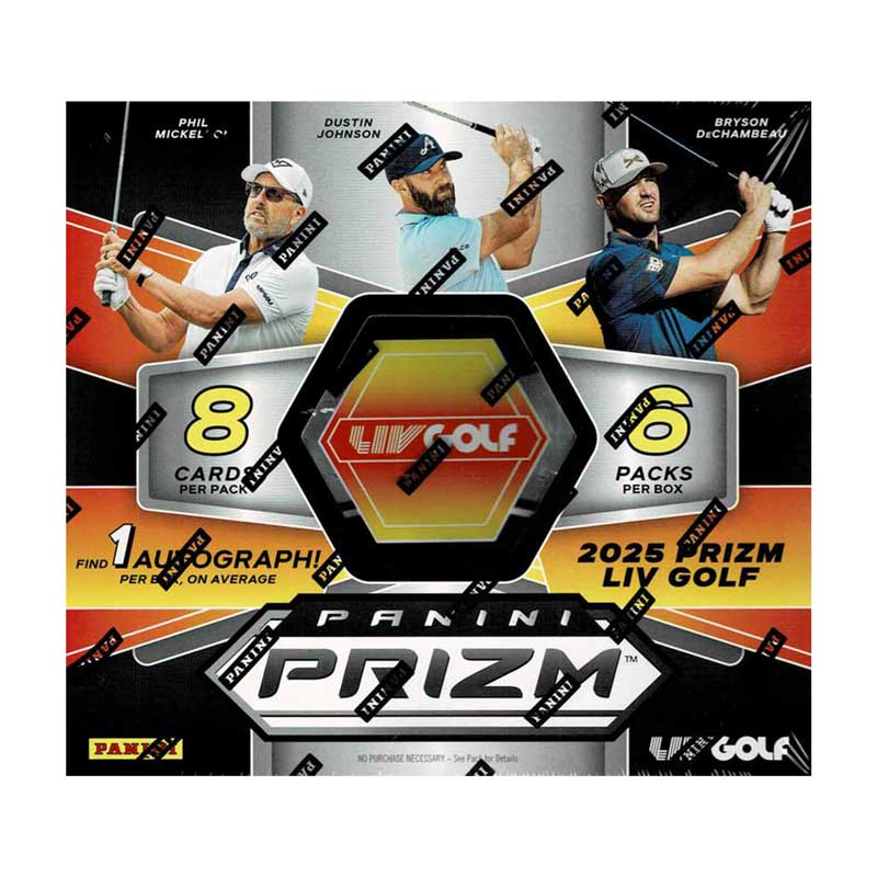 Soccer - 2025 Panini Prizm LIV Golf Hobby Box 8/23入荷