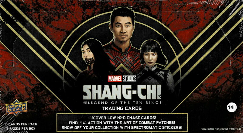 マーベル映画 『シャン チー／テン リングスの伝説』 / 2023 Upper Deck Marvel Shang-Chi and the Legend of the Ten Rings Trading Cards Box 4/25入荷