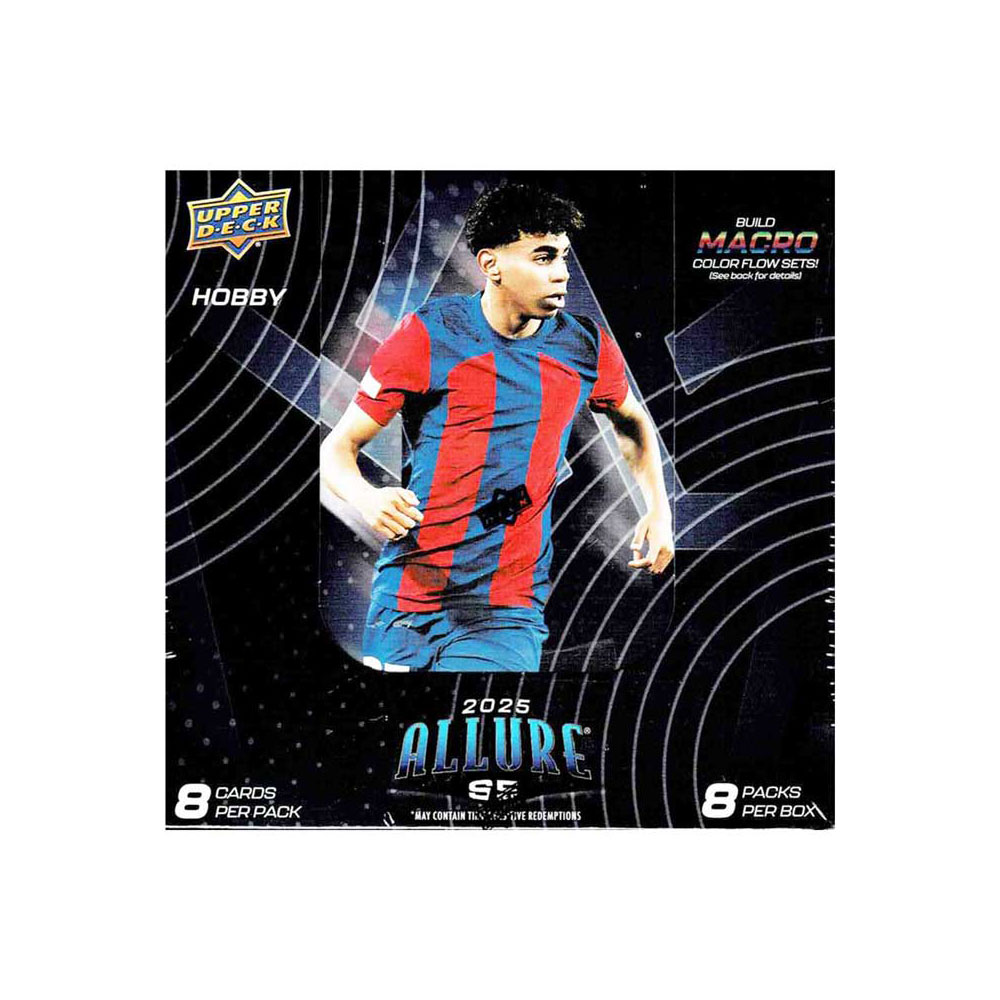 2025 Upper Deck Allure SE Multi-Sport Trading Cards Box マイケル・ジョーダン、タイガー・ウッズ、ラミン・ヤマル、キャメロン・ブリンク、佐々木 麟太郎 他 直筆サインカードラインナップ！！