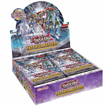 【予約販売 22年7月中旬入荷予定】遊戯王 Tactical Masters BOX【遊戯王 英語版】