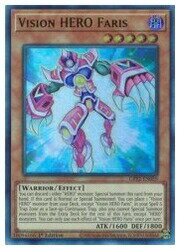 【遊戯王 英語版】Vision HERO Faris(U)(1st)(V・HEROファリス)59◇ウルトラレア