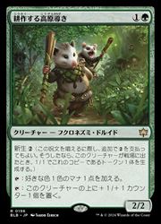【MTG】(JPN) 耕作する高原導き(BLB) 緑◇レア