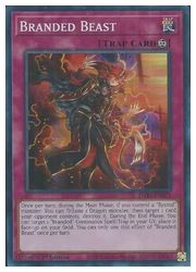 【遊戯王 英語版】Branded Beast(SR)(1st)(烙印の獣)◇スーパーレア