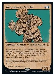 【MTG】(JPN)(ショーケース)(FOIL) 巡歴の学者、ヴォーロ(CLB) 青◇神話レア