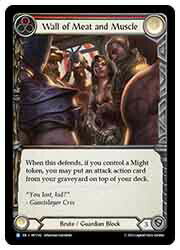 【FLESH AND BLOOD】Wall of Meat and Muscle [R](HVY142)◇