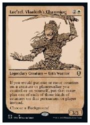 【MTG】(ENG)(ショーケース)(FOIL) ヴラーキスの勇者、ラエゼル(CLB) 白◇レア