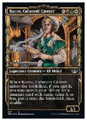 【MTG】(ENG)(箔押しFOIL) 舞台座一家の料理人、ロッコ(SNC)(U) 多◇アンコモン