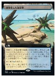 樂天商城 - 【MTG】(JPN)(拡張アート)(FOIL) 要塞化した海岸堡(BRO) 地◇レア