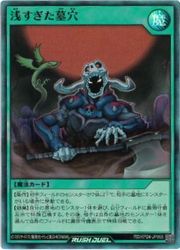 楽天市場】遊戯王 浅すぎた墓穴の通販