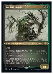 【MTG】(ENG)(エッチングFOIL) 歩く墓場、髑髏茨(2x2) 多◇レア