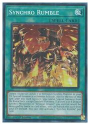【遊戯王 英語版】Synchro Rumble(SR)(1st)(シンクロ・ランブル)◇スーパーレア