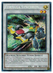 【遊戯王 英語版】Formula Synchron(S)(フォーミュラ・シンクロン)◇シークレットレア